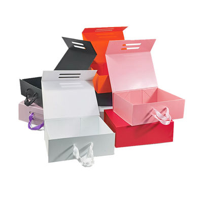 品質  Custom Logo Printed Foldable Garment Paper Clothing Packaging Box Handmade Magnetic Closure Foldable Gift Boxes 工場