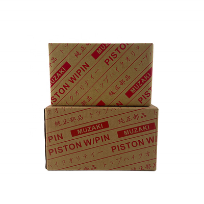Recyclable Custom Logo Corrugated Auto Parts Piston Packaging With Dividers Paper Box