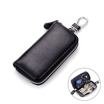 New Fashion Tote Bag Fashoion 2021 Wholesale Real Mini Clutch Coin Purses Mens Key Chain Holder Leather Car Key Chain Pouch